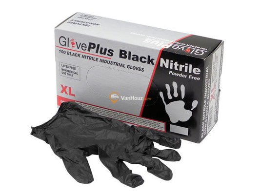 Black Nitrile Gloves