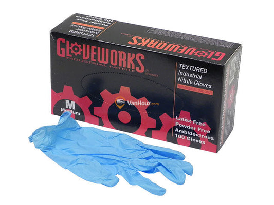 Blue Nitrile Gloves